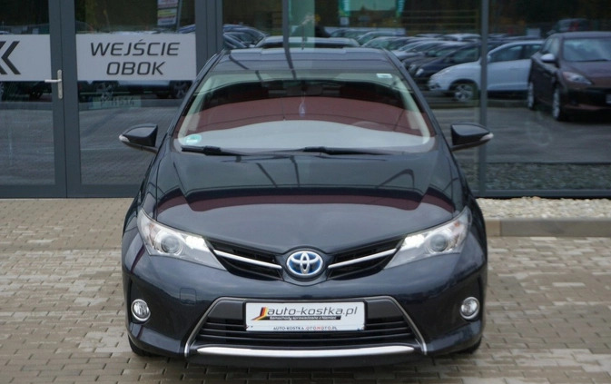 Toyota Auris cena 52999 przebieg: 123687, rok produkcji 2014 z Zagórz małe 407